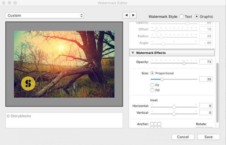 How to Add a Watermark in Adobe Lightroom - Storyblocks