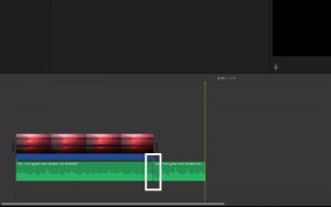 how to cut audio in imovie mac