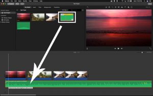 how to cut a clip in imovie on mac