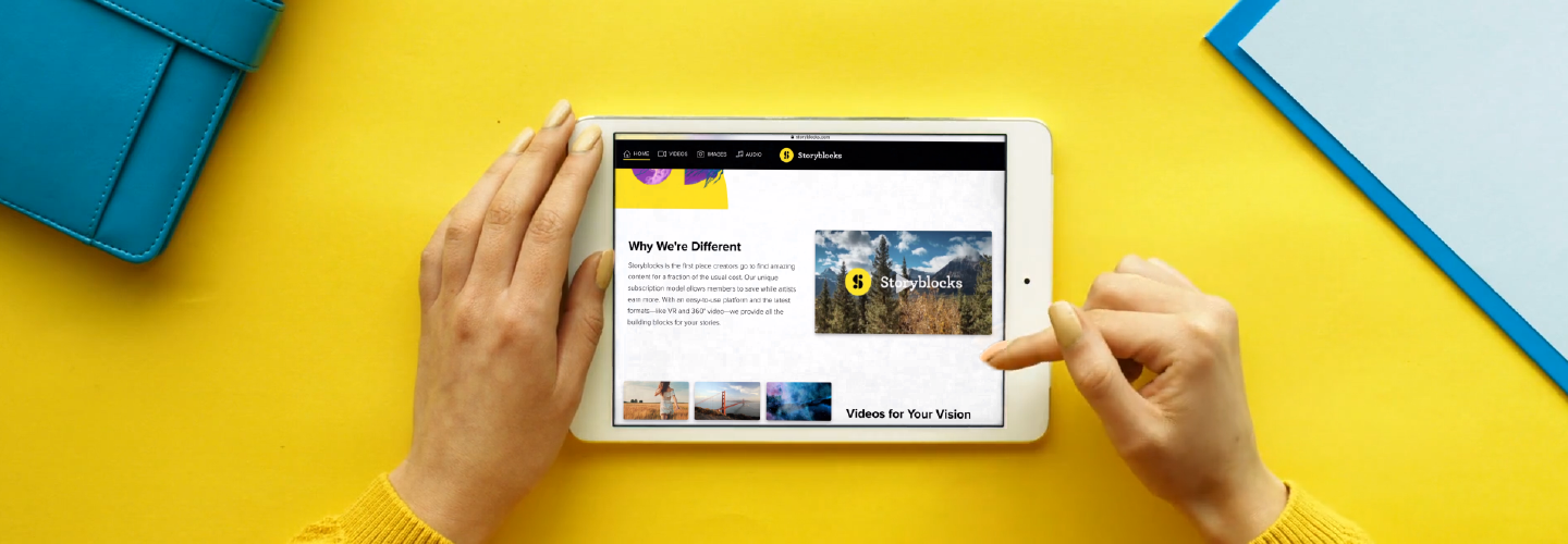 Download Create Video Mockups To Show Off Your Work With Ae Storyblocks Blog