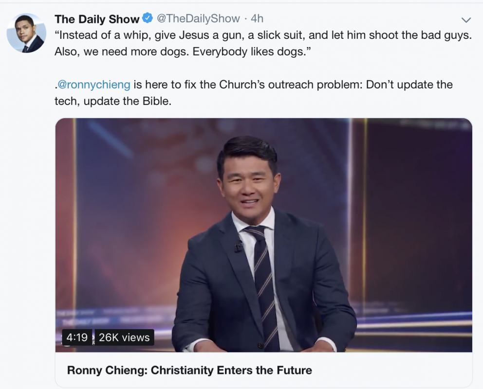 Ronny Chieng - Daily Show Segment on YouTube
