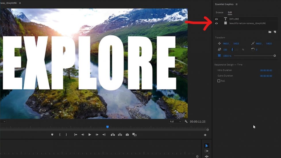 typing text effect premiere pro