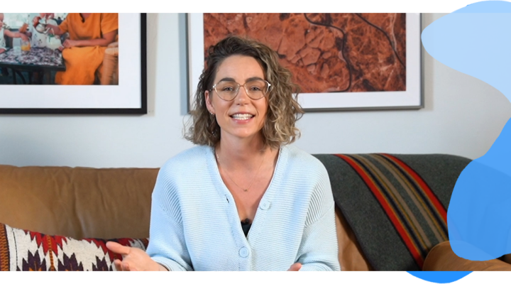 Iz Harris talking work from home balance