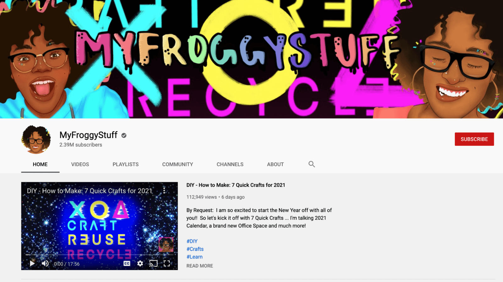 Discover YouTube Channel Ideas - Get Inspired by MyFroggyStuff