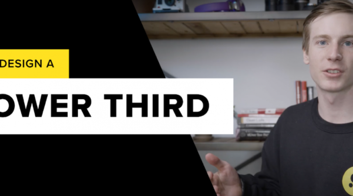 How to design a lower third from Kyle Miller Storyblocks