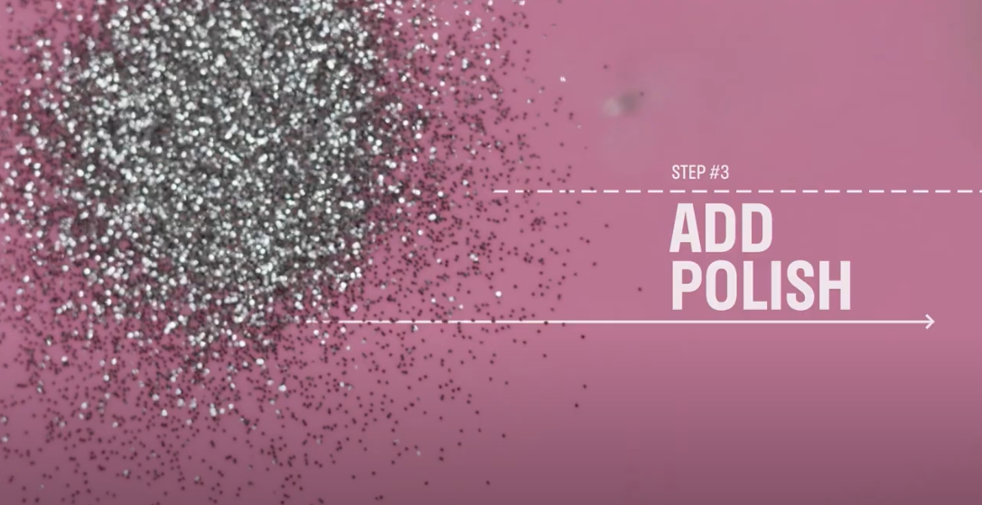Step 3: Add polish at the end of the video editing process to make your content pop